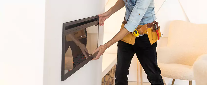 Metal Fireplace Installation in Newark, Delaware