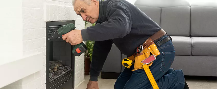 New Indoor Fireplace Installation in Newark, Delaware